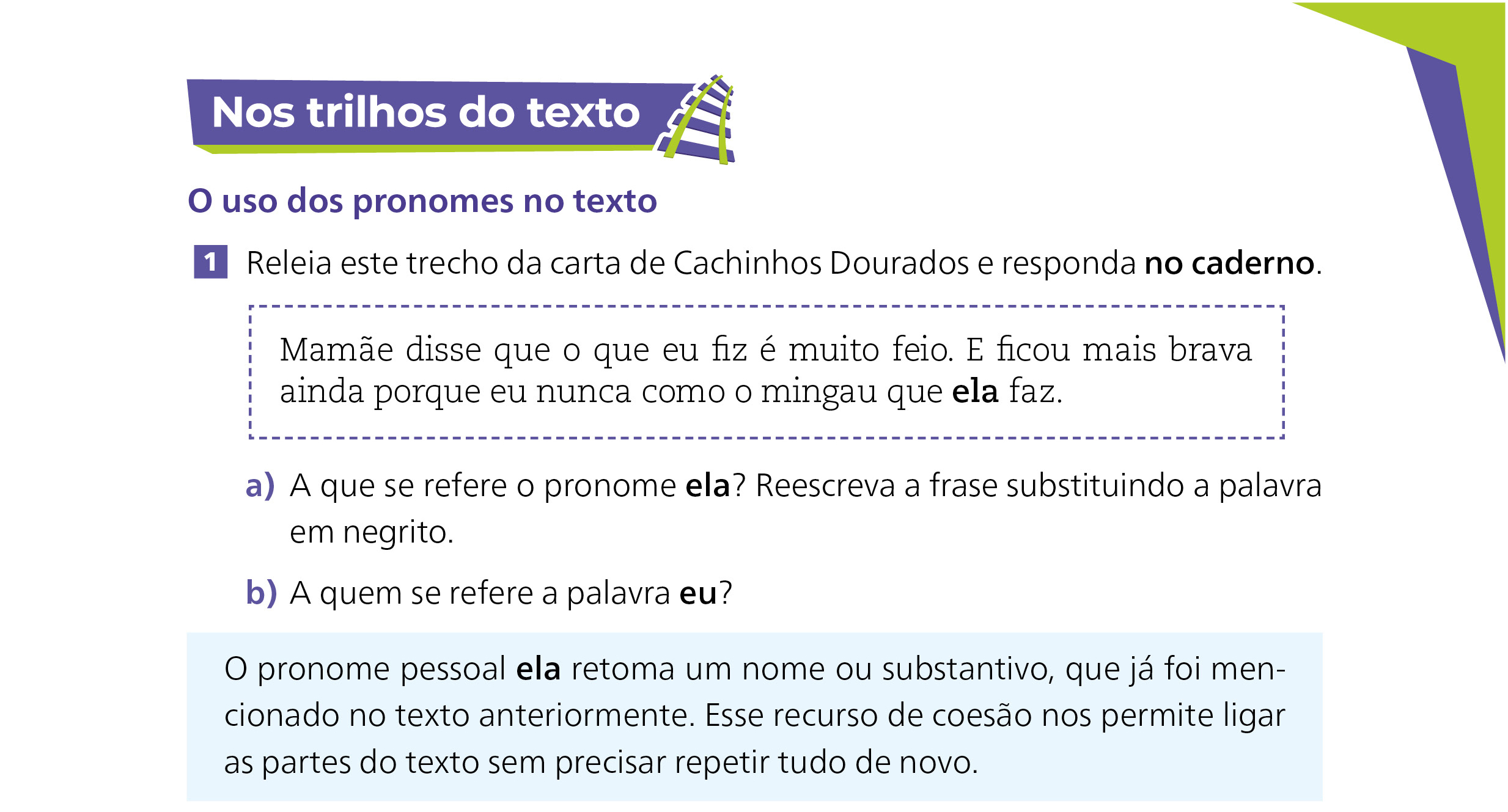 Exemplo da estação Nos Trilhos do Texto